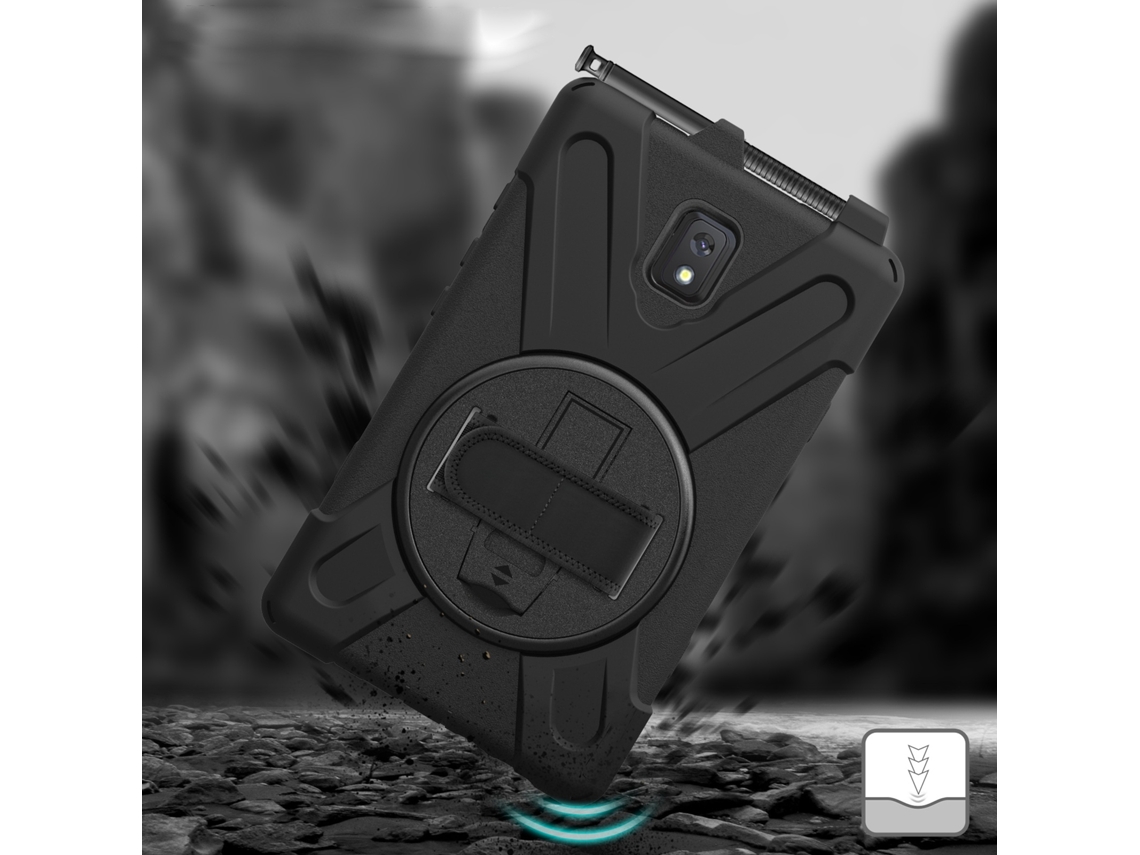 2026zentro-capa Protetora Para Tablet Galaxy Active 3 2020 T570 T575 8 Polegadas Com Pulseira Suporte E Cinto