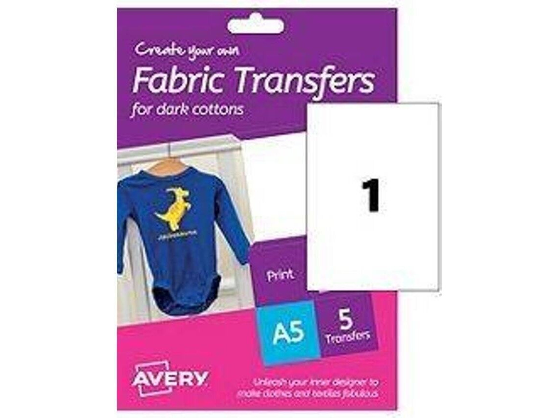 PAPEL TRANSF TSHIRT AVERY HTT02