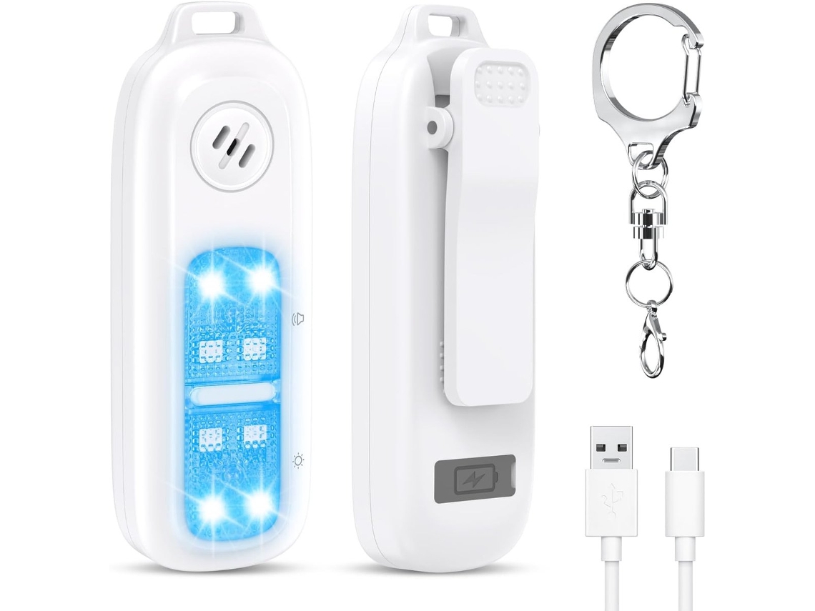 Alarme Pessoal 130db Lanterna