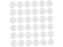 Lifkome 36 Peças Batentes Adesivos De Silicone Para Portas Armários, Móveis E Tampos De Mesa