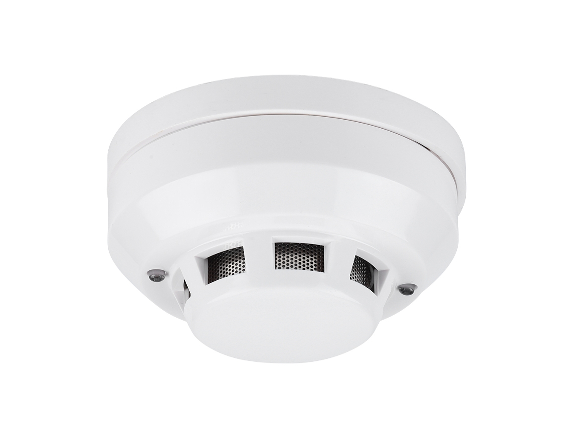 Detector De Fumaça Com Rede Cabeada (detecção Precisa E Proteção Contra Incêndio)