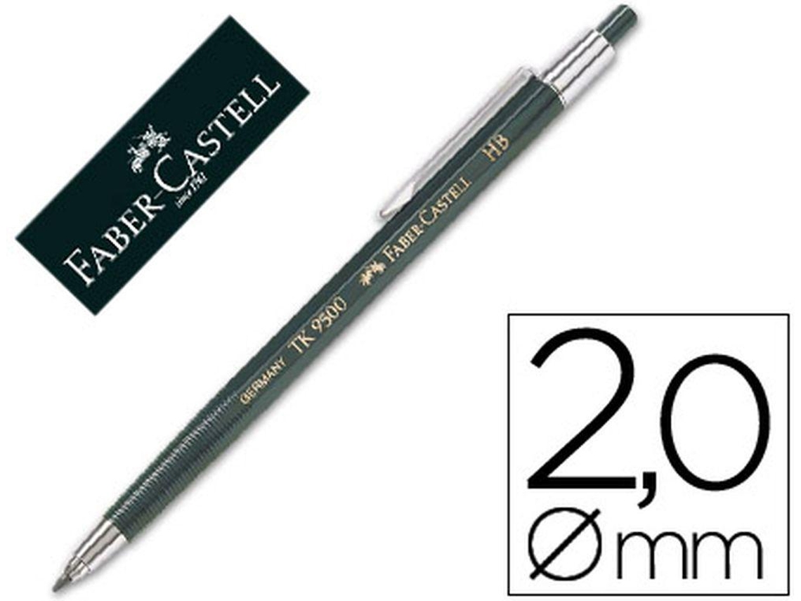 9500 :LAPISEIRA FABER 9500 COM CLIP 2 MM Preco Uni. venda multiplos 5