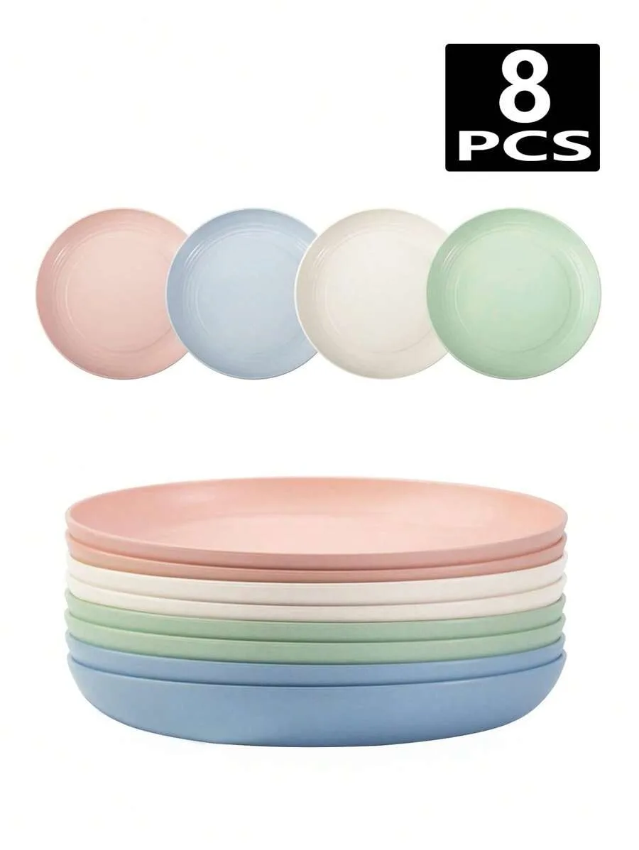 (8) Bandejas De Plástico Originais De Cor Clara, Reutilizáveis, Próprias Para Lava-louças E Micro-ondas.