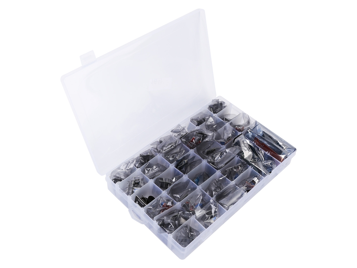 Kit De Sensores 45 Em 1 Da Laxiscreed Para Projetos Diy Eletrónicos E Experimentos Em Laboratório