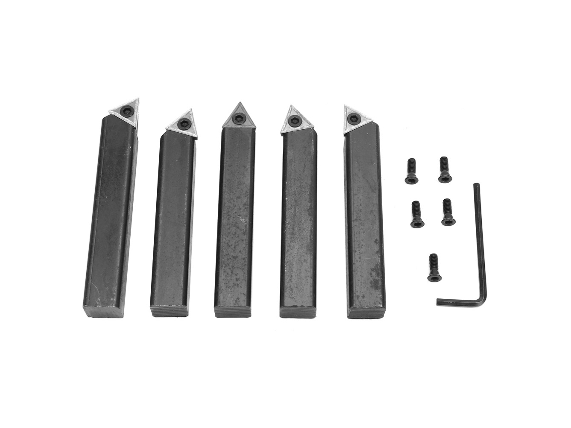 Laxiscreed Inserts De Carbeto Para Torneamento Em Lathe, Compatíveis Com Inserções De 5/8 Polegadas