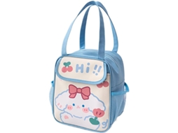 Lancheira térmica fofa para mulheres, bolsa térmica de anime japonês, lancheira Aquaforge (cachorrinho)