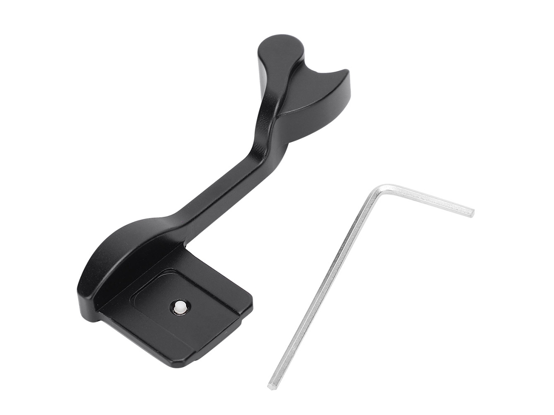 Aluminium Alloy Thumb Grip Handle Hot Shoe Accessory For Leica Q Mirrorless Camera LAXISCREED
