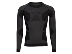 Camiseta Dynamic Air Baselayer: Tecnologia E Conforto Antracito / S