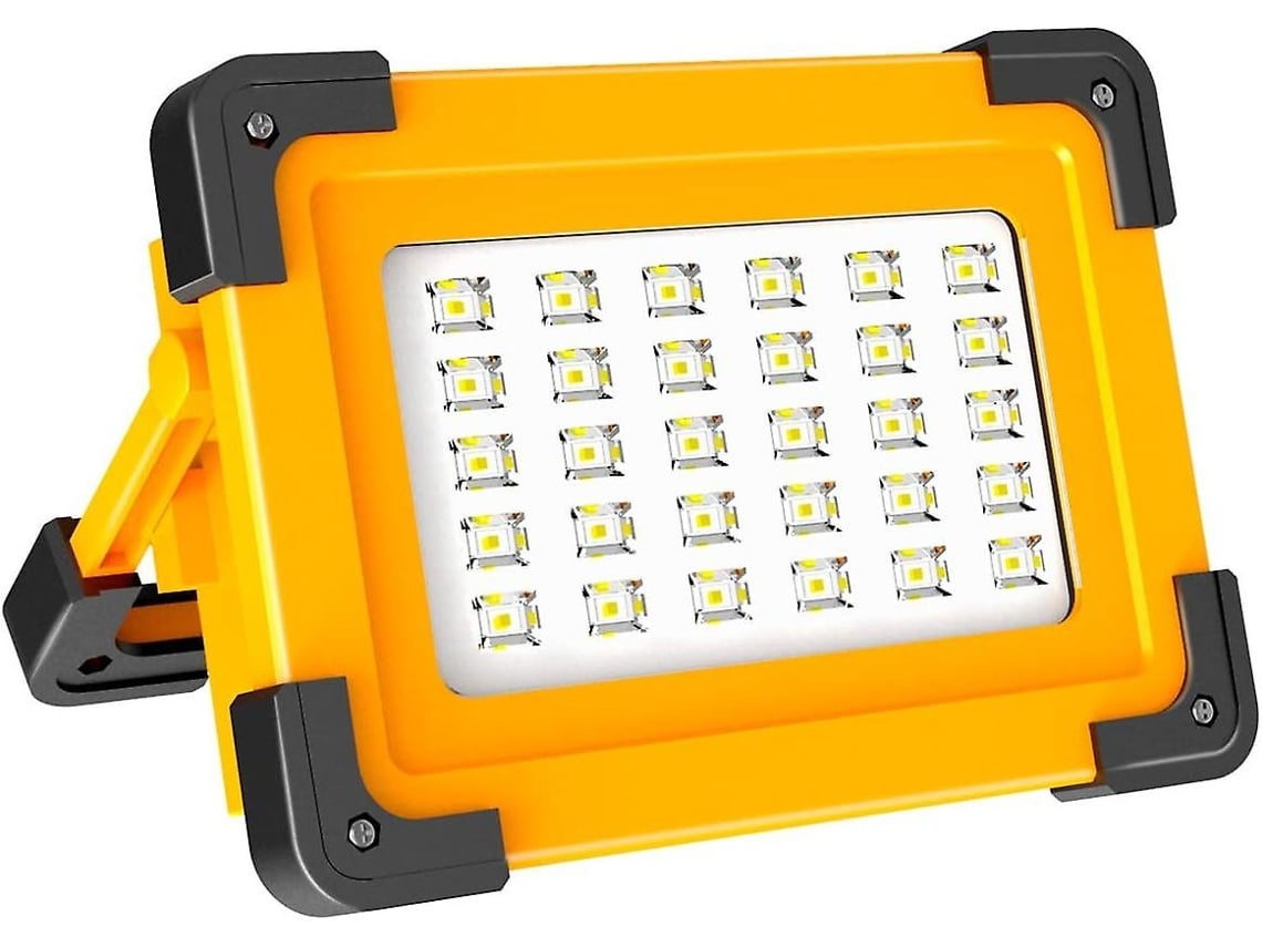 Rebe lanterna Led Recargable 60w 3 Modos de Brillo Batería Solar 6600mah Impermeable para Camping Construção Diy