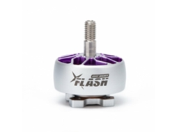 Motor Brushless Unibell 1850kvflyfishrc Flash 2207 1850kv 6s / 2750kv 4s, Cor Cinza e Roxa, para Drones Rc de Corrida Fpv Freestyle. MDUG