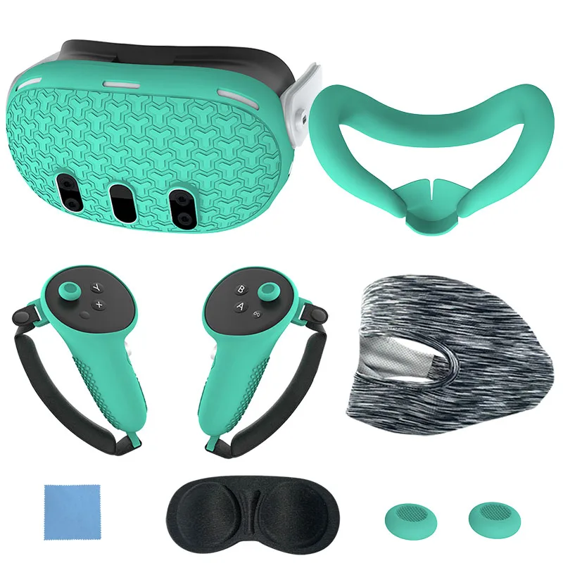 7pcs Capa Protetora Vr Soft Estilo Y, Verde ZYBLSSBB