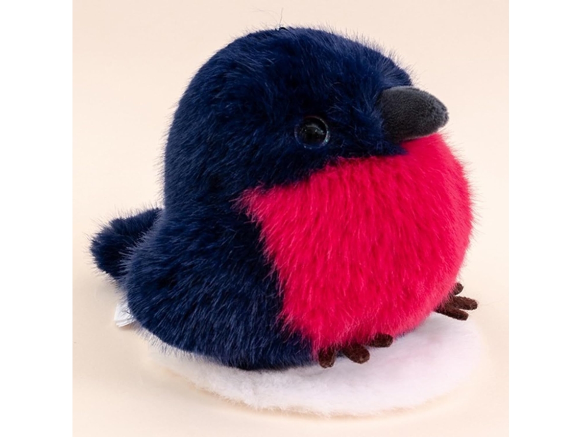 Pelúcia De Pássaro, 12 Cm/4,72 Polegadas, Brinquedo Macio E Fofo,