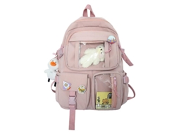 Mochila Para Estudantes, Faculdade, Mochila De Viagem, Menina, Grande Capacidade, Respirável, À Prova Dágua Olysi Shop