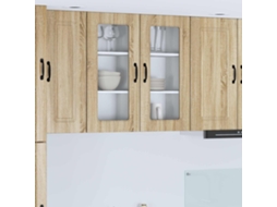 Vidaxl Painel De Lava-louça Kalmar Carvalho Sonoma 40 X 31 X 80 Cm