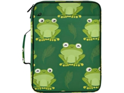 Pasta Organizadora Expansível Com Estampa De Sapo Fofo Desenho Animado, 7-camadas E Formato Sanfonado, Impermeável