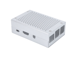 Laxiscreed Caixa Metálica Para Raspberry Pi 3 Model B Com Dissipação De Calor E Proteção Contra Pó