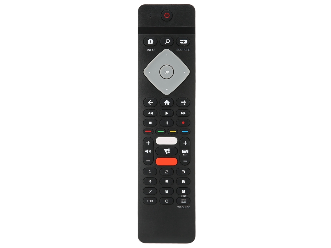 Controle Remoto de TV EOOCOO, compatível com Netflix e Rakuten