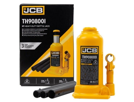 Elevador hidráulico de bollard 8t Jcb (h min 220 mm, h máx 488 mm)