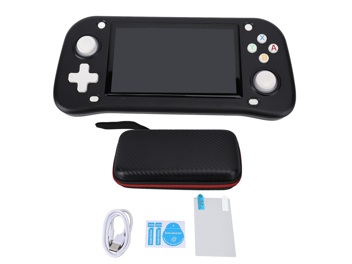 Console portátil EOOCOO com emulador PS1 e tela de 4,3 polegadas