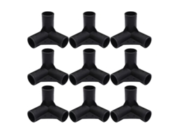 10Pcs Conectores de Canto de 3 Vias ALLINLESS