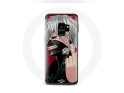 Capa para Samsung Galaxy S9 plus Tokyo Ghoul Kaneki Ken máscara Anime dedo