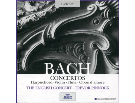 Box Set CD Bach, The English Concert, Trevor Pinnock - Concertos