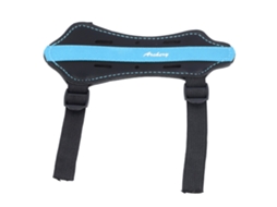 Protector de braço infantil de couro PU ajustável, transpirable, azul S/MARCA