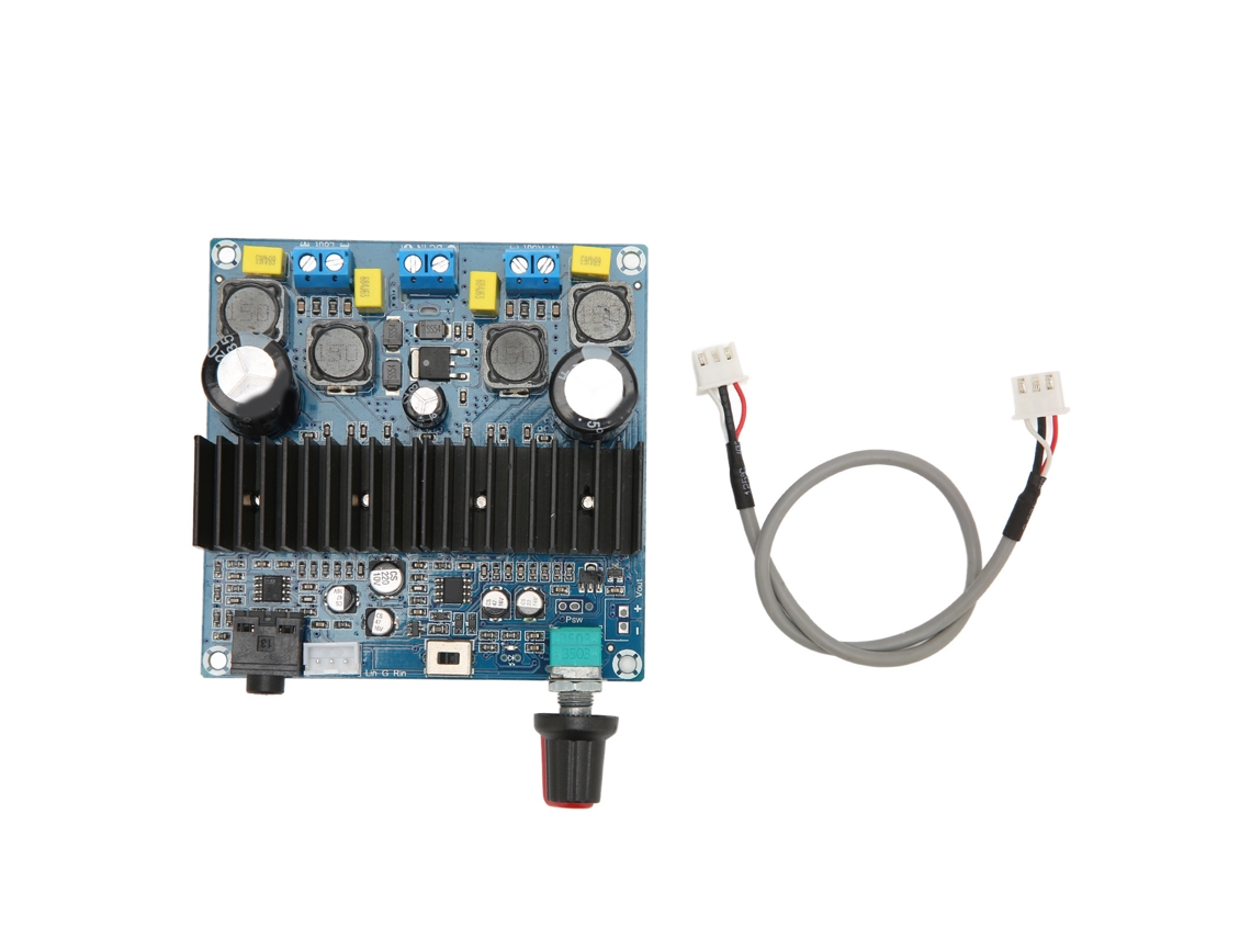 Módulo Amplificador Áudio LAXISCREED 100w 2.0 Canais 12 24v