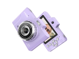 Câmara Digital Zoom De 8x, Tela Ips De 2,8 Polegadas, Transmissão Otg (roxo) Cuich