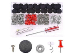 Kit Rebite Carro Teto Do Trabalho 272pcs Carro Ceda Do Teto Preto