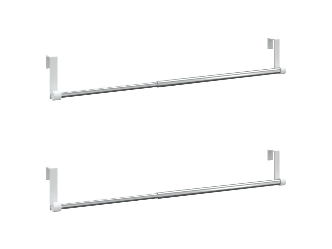 Curtain Rail, Curtain Rails Vidaxl Prateado Alumínio (40-60 Cm)