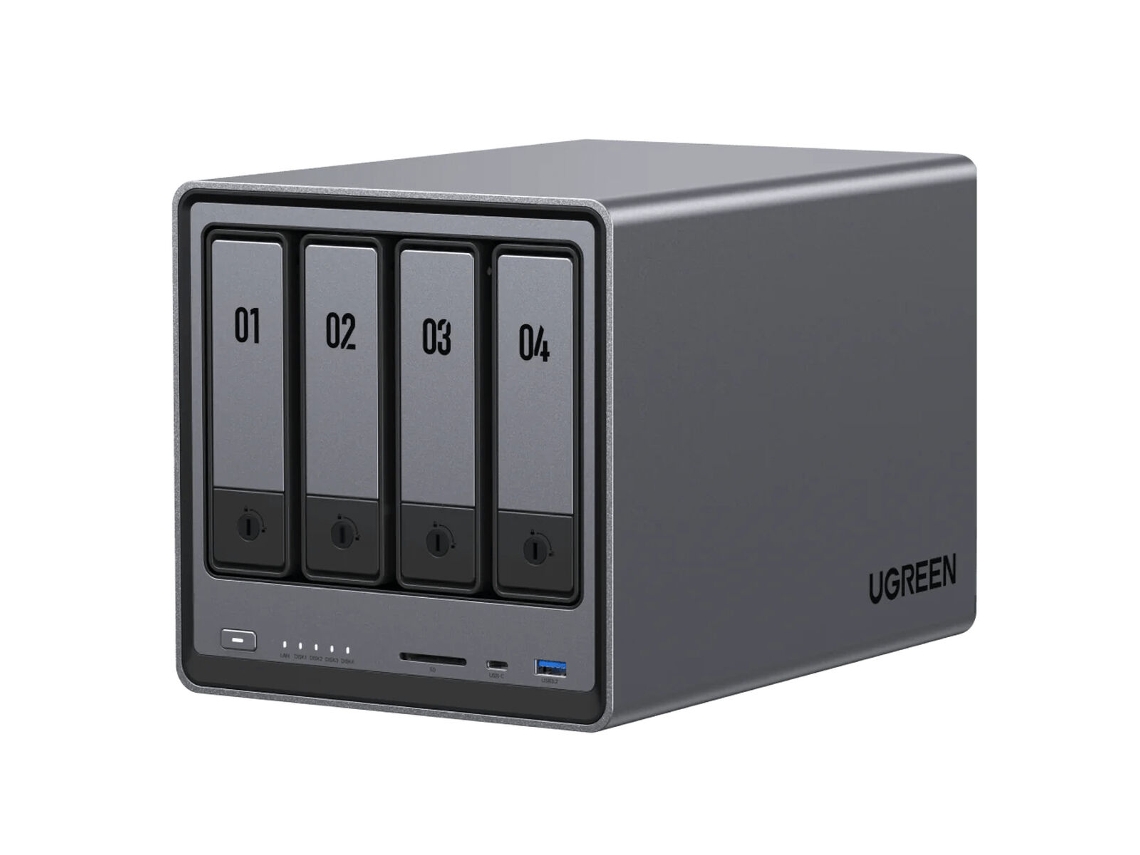 Armazenamanto Em Rede Nas Ugreen Dxp4800 (preto)