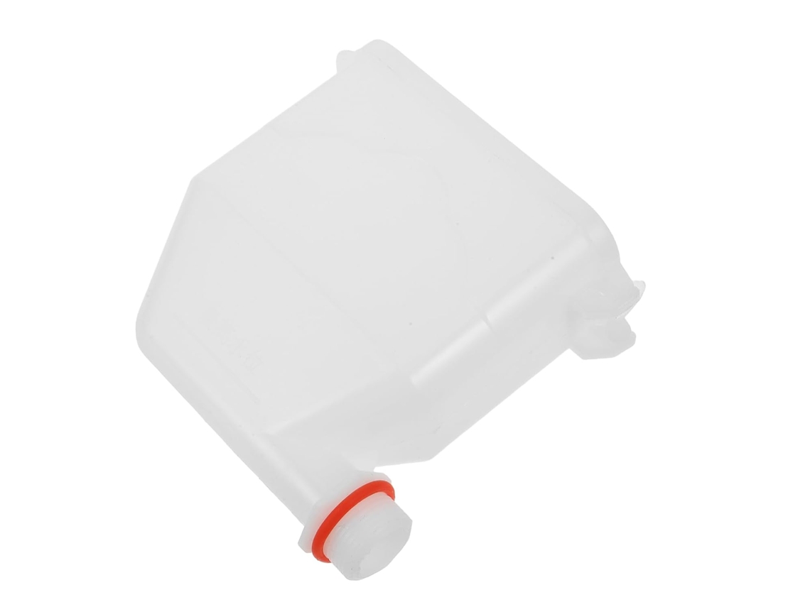 Funil Compacto E Multifuncional Com Abertura De 3/4" Em Plástico Branco.
