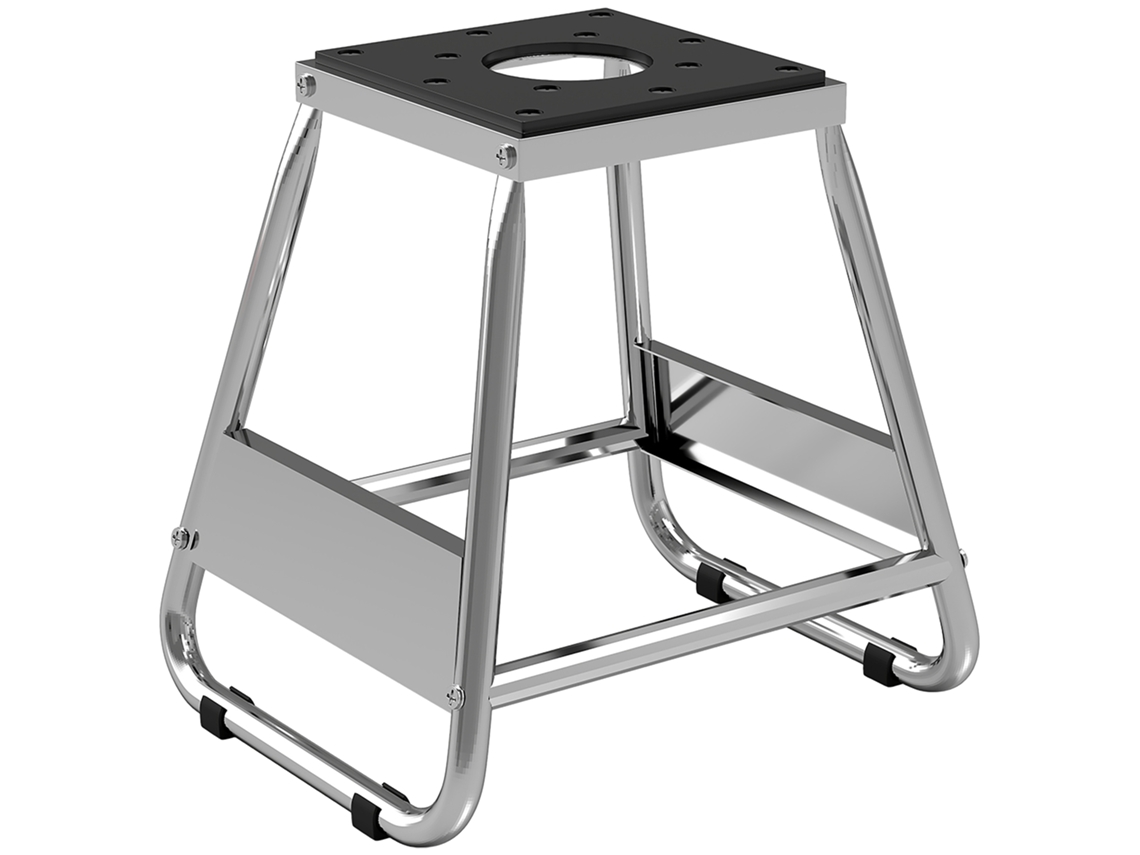 Suporte de Motocicleta, Universal, até 500kg, Aço, Cinza | S/MARCA