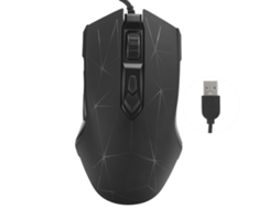 Rato com Fio LAXISCREED Usb Iluminação Rgb