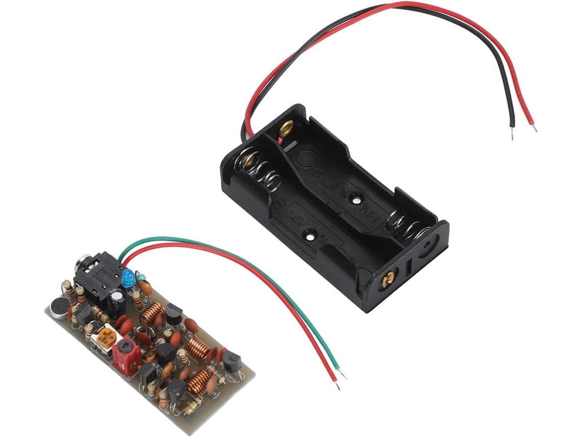 Gugxiom Kit De Placa Transmissor Fm Módulo Microfone Sem Fios