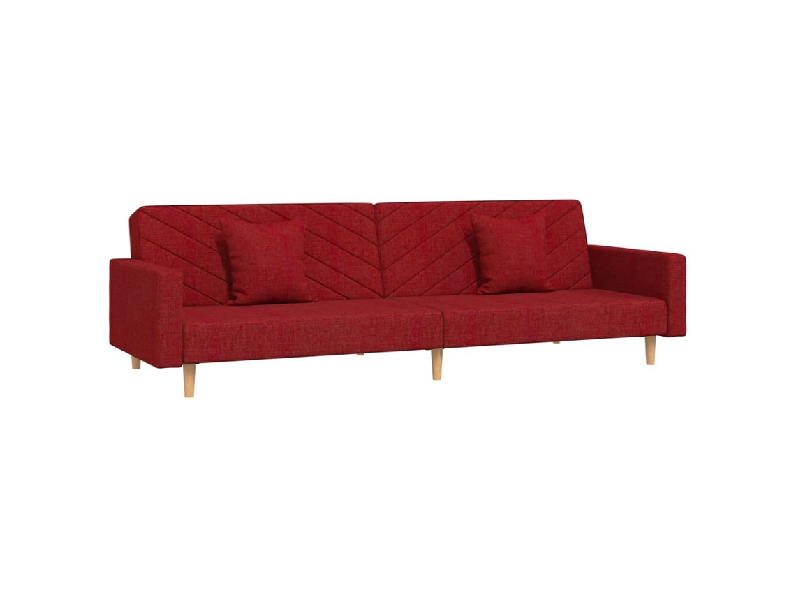Sofa Bed, Sofa Beds Vidaxl Vermelho Tecido (n/a)