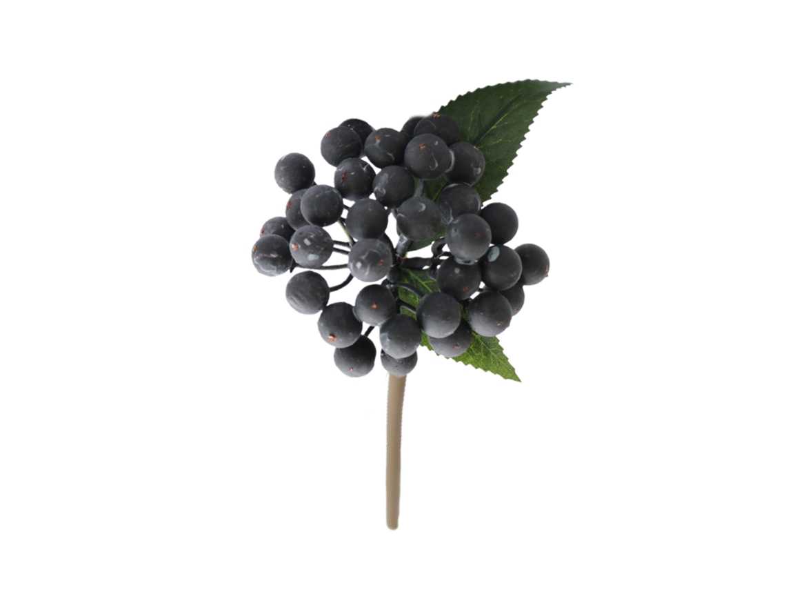 Ramo de Flores Artificiais Natal com Frutos Vermelhos Pequeno Bouquet LAXISCREED