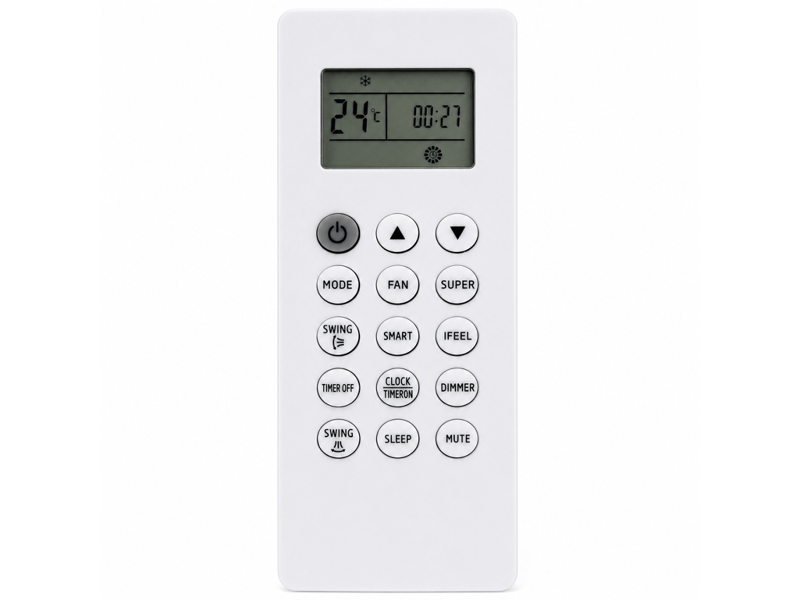 Comando De Substituição Para Ar Condicionado Compatível Com Beko Dg11q1-01, Dg11q1-02 E Dg11q1-03_dae