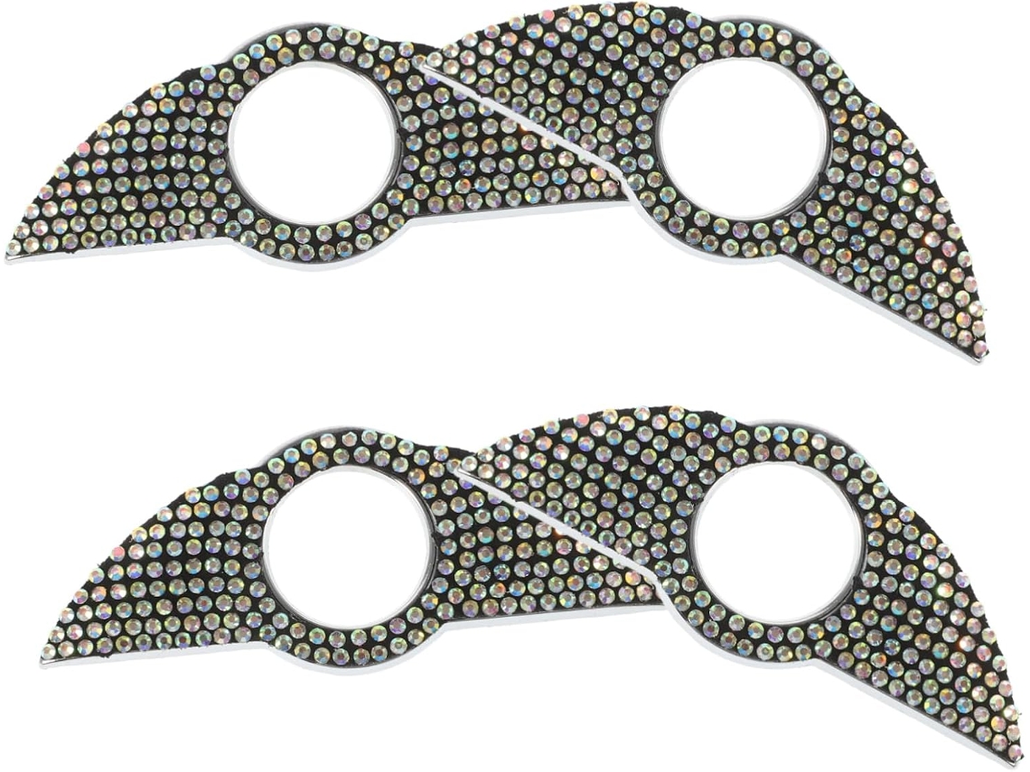 Gleavi Conjunto De 4 Peças Maçanetas Decorativas Para Portas Carro, Incluindo Puxadores Internos Para Decoração Do