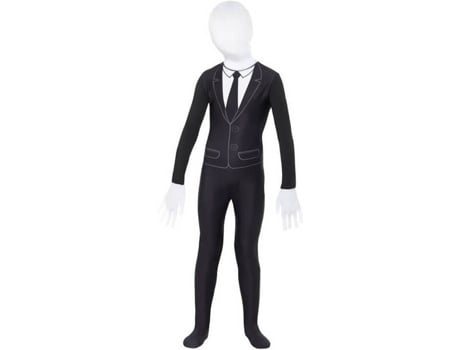 Fato de Menino  Slender Man Segunda Pele (Tam: 4 a 6 anos)