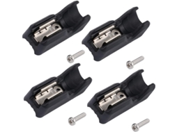 Conjunto De 4 Suportes Para Brocas Com Parafusos Furadeira Sem Fio