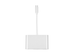 Conversor LAXISCREED Type c Hdmi Vga 1080p Áudio 3,5mm