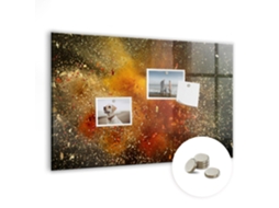 Quadro Magnético Abstração De Especiarias Para A Cozinha Espelharte (60x40 Cm)