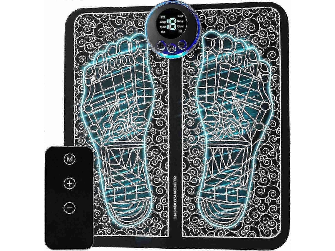 Massageador De Pés Para Neuropatia, Corpo Inteiro 8 Modos E 19 Níveis Massagem Nos Pés.