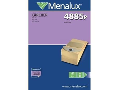 Saco Para Aspirador Menalux 4885 P 4 Sacos Misto
