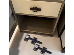 Conjunto De Sofá Zyncue Com 2 Peças, Dobradiças De Encaixe E Conectores Junta Ajustável