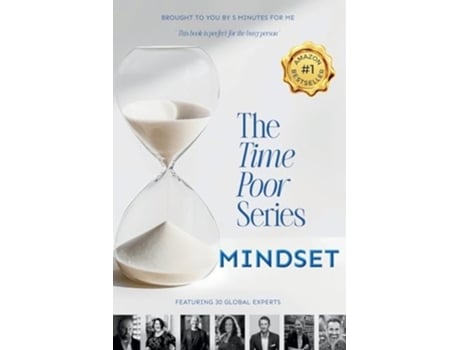 Livro The Time Poor Series Mindset de Marg Booth e 5 Minutes For Me (Inglês)