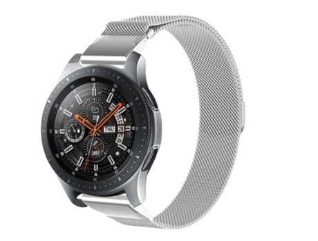 Bracelete Pulseira Milanese Mesh para Garmin Fenix 7 Standard Edition Prata