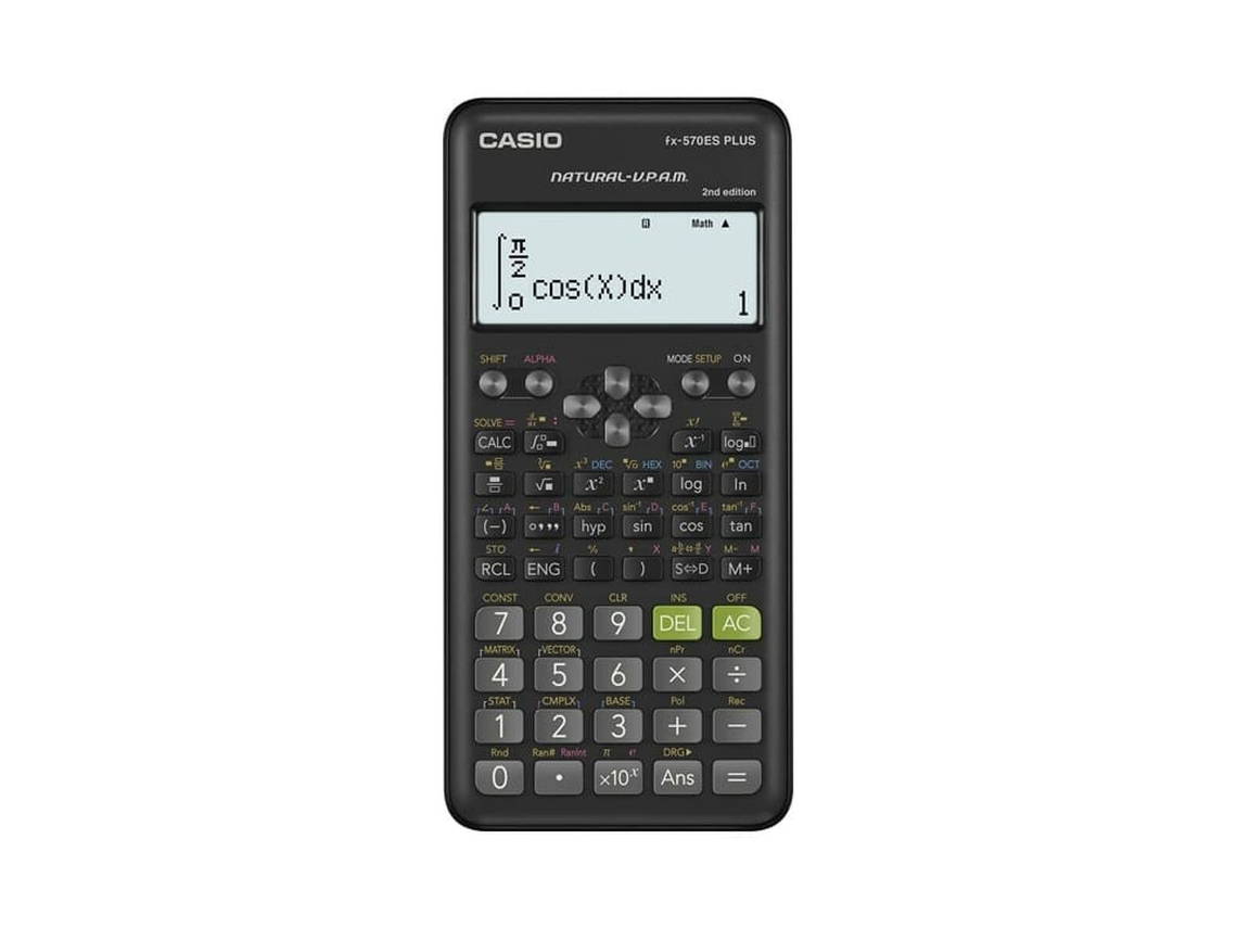 Calculadora Científica CASIO Fx-570Esplus-2 Box Preto
